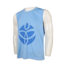 VT220 Custom men's round collar vest design sports vest T shirt 160G mesh 100% polyester vest factory VT220 Custom men's round collar vest design sports vest T shirt 160G mesh 100% polyester vest factory